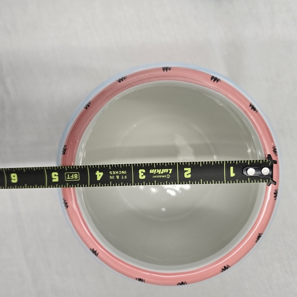 Hausenware Cat Kitten Butterfly Fish Birds Floral Ceramic Cookie Jar Vintage - Picture 13 of 16